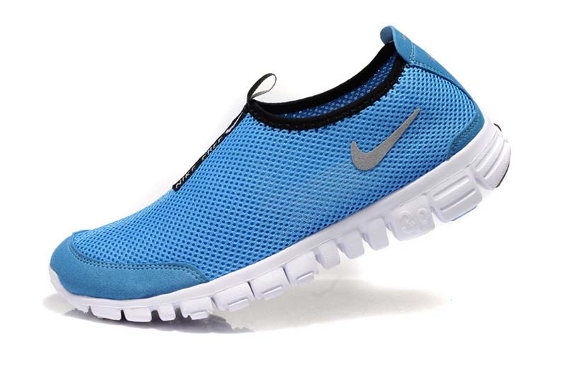 nike 3.0 chaussures de course de femmes libres nouveau noir bleu (4)